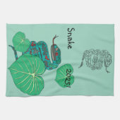 Snake Keuken Handdoeken (Horizontaal)