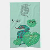 Snake Keuken Handdoeken (Verticaal)