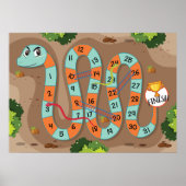 Snake Ladder Game Poster (Voorkant)