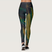"Snake" Leafs Leggings (Achterkant)