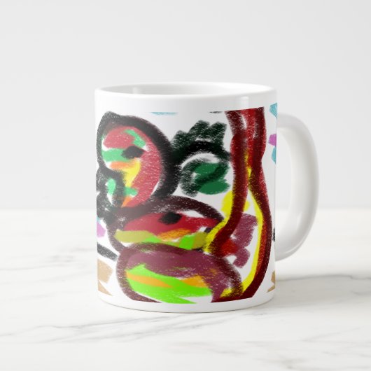 Snake-liefde Grote Koffiekop (Voorkant rechts)