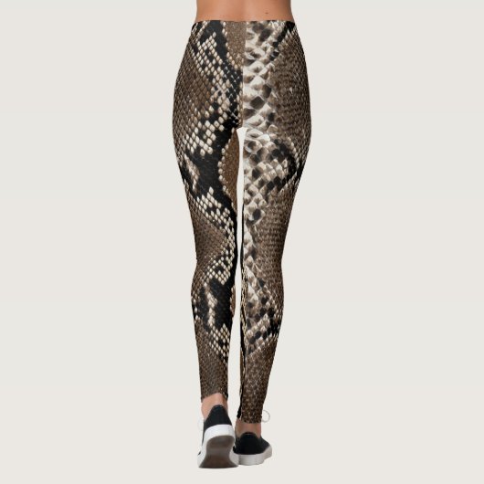 Snake Love - Power Yoga Leggings (Achterkant)