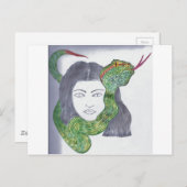 Snake Love Producten Briefkaart (Voorkant / Achterkant)