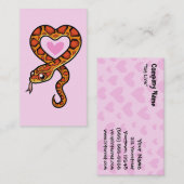 Snake Love Visitekaartje (Voorkant / Achterkant)