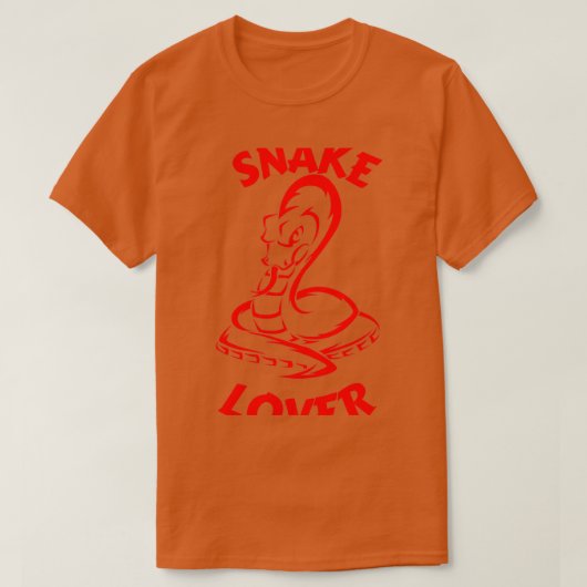 Snake Lover (5) T-shirt (Design voorkant)