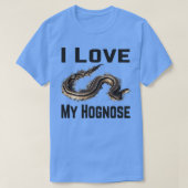 Snake Lovers I Love My Hognose Snake T-shirt (Design voorkant)