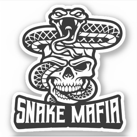 Snake Mafia Sticker (Voorkant)