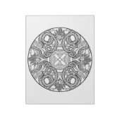 Snake Mandala Coloring Book Pad Notitieblok (Linkerzijde)