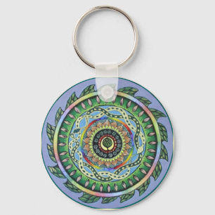 Snake Mandala Sleutelhanger