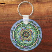 Snake Mandala Sleutelhanger (Voorkant)