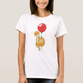 Snake met ballon t-shirt (Voorkant)