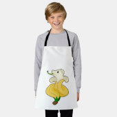 Snake met Banana Schort (Gedragen)