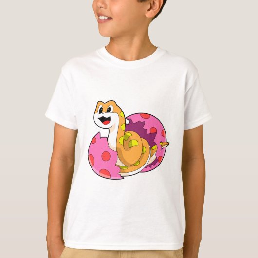 Snake met eieren t-shirt (Voorkant)