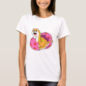 Snake met eieren t-shirt (Voorkant)