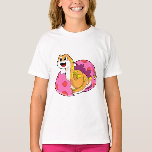Snake met eieren t-shirt (Voorkant)