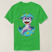 Snake met eierschil t-shirt (Design voorkant)