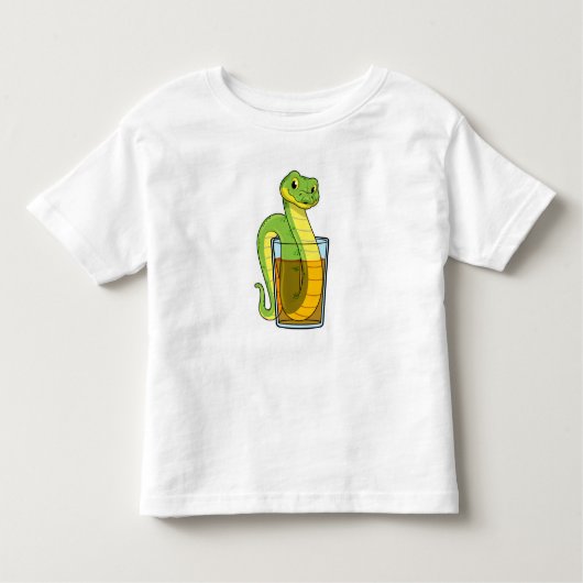 Snake met Juice Kinder Shirts (Voorkant)