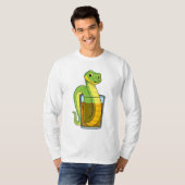 Snake met Juice T-shirt (Voorkant volledig)
