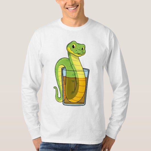 Snake met Juice T-shirt (Voorkant)