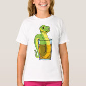 Snake met Juice T-shirt (Voorkant)