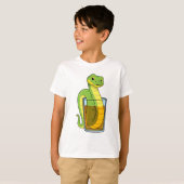 Snake met Juice T-shirt (Voorkant volledig)