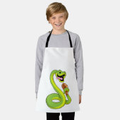 Snake met kip schort (Gedragen)