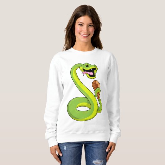 Snake met kip trui (Voorkant volledig)