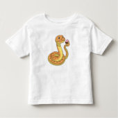 Snake met Muffin Kinder Shirts (Voorkant)