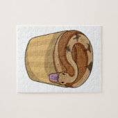 Snake met Muffin Legpuzzel (Horizontaal)