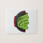 Snake met Ramen Bowl Legpuzzel (Horizontaal)