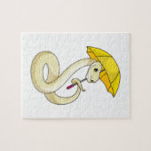 Snake met Umbrella Legpuzzel (Horizontaal)