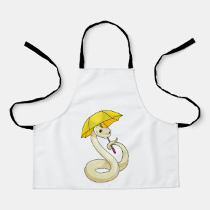 Snake met Umbrella Schort