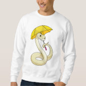 Snake met Umbrella Trui (Voorkant)