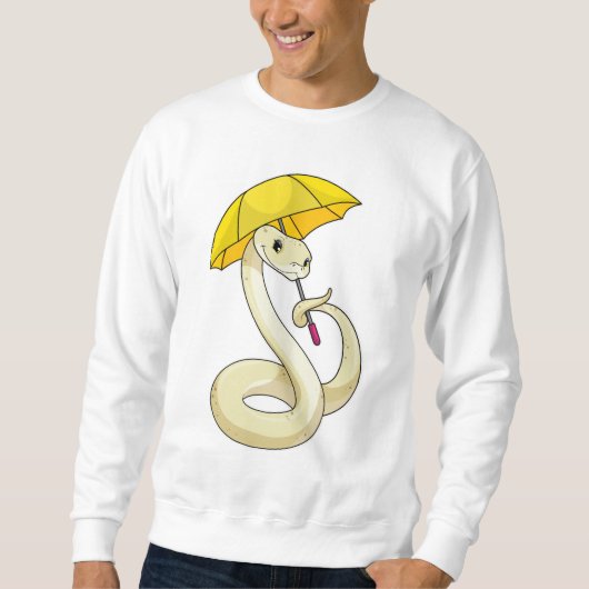 Snake met Umbrella Trui (Voorkant)