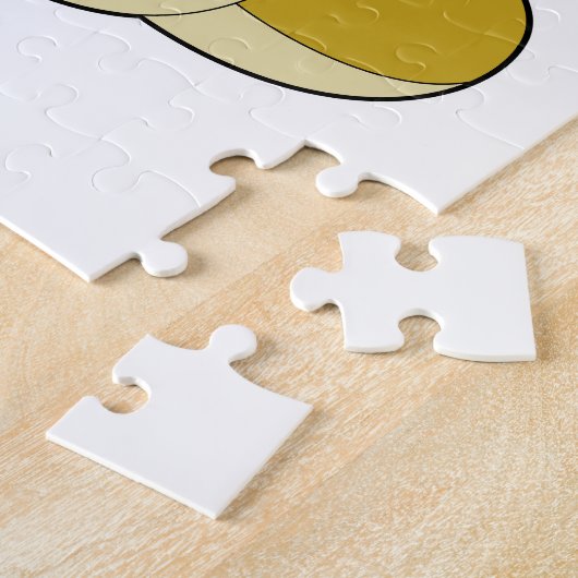 Snake met zwembril legpuzzel (Zijkant)