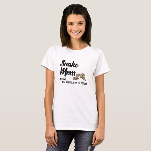 Snake mom t-shirt (Voorkant volledig)