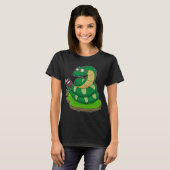 Snake Nerd Book T-shirt (Voorkant volledig)