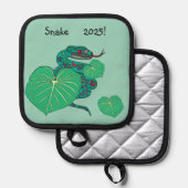Snake Nieuwjaar 2025! Pannenlap (Voorkant / Achterkant)