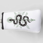 Snake Oasis Golfheadcover (Voorkant)
