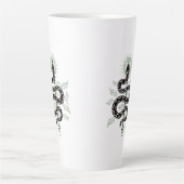 Snake Oasis Latte Mok (Voorkant)