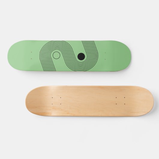 Snake ogen gans persoonlijk skateboard (Horizontaal)