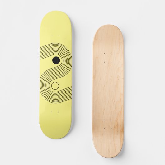 Snake ogen y persoonlijk skateboard (Voorkant)