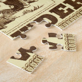 Snake Oil and Old Ads 1 Jigzaag Puzzle Legpuzzel (Zijkant)