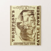 Snake Oil and Old Ads 1 Jigzaag Puzzle Legpuzzel (Verticaal)