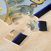 Snake Oil and Old Ads 3 Jigzaag Puzzle Legpuzzel (Zijkant)