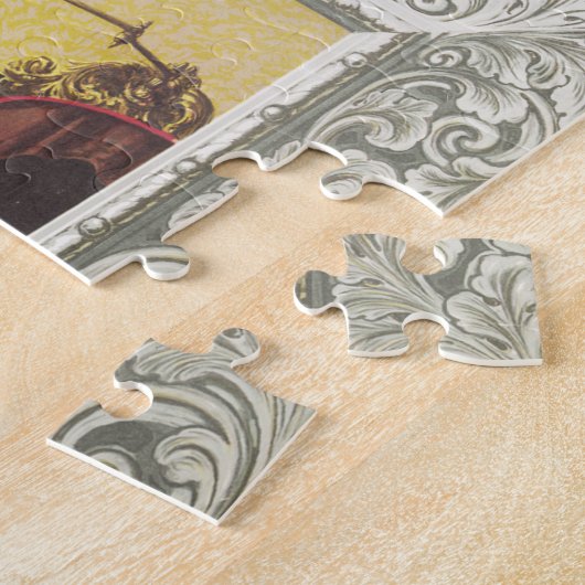 Snake Oil and Old Ads 4 Jigzaag Puzzle Legpuzzel (Zijkant)