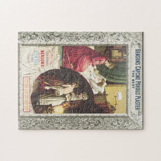 Snake Oil and Old Ads 4 Jigzaag Puzzle Legpuzzel (Horizontaal)