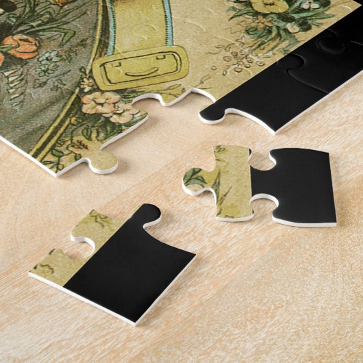 Snake Oil and Old Ads 5 Jigzaag Puzzle Legpuzzel (Zijkant)