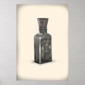 Snake Oil "Cure All Ailments" Fles grappig poster (Voorkant)