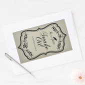 Snake Oil Halloween Jar Sticker Label (Envelop)